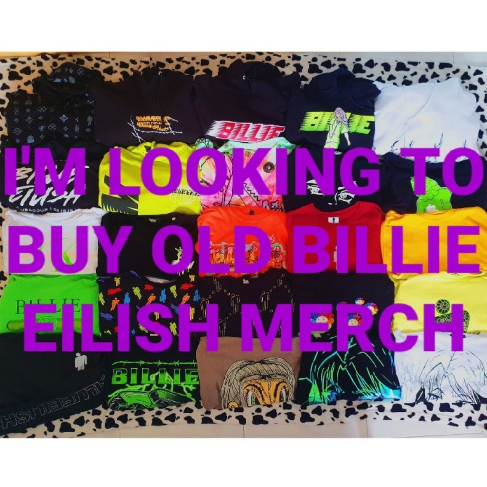 ISO BILLIE EILISH MERCH